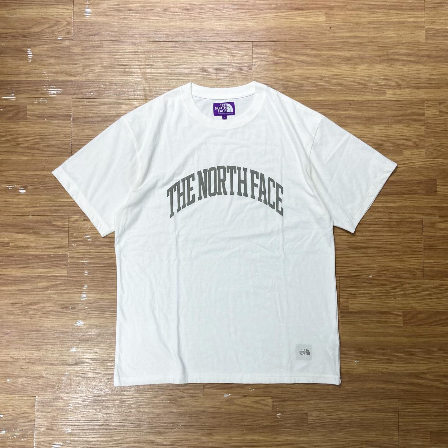 The North Face Purple Label ARC Logo Tee White (Used)