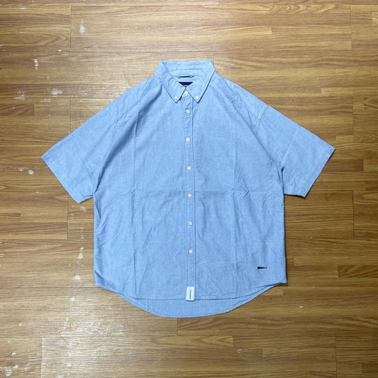 DESCENDANT TRUMAN BD SS SHIRT🐳 Blue (Display Item)