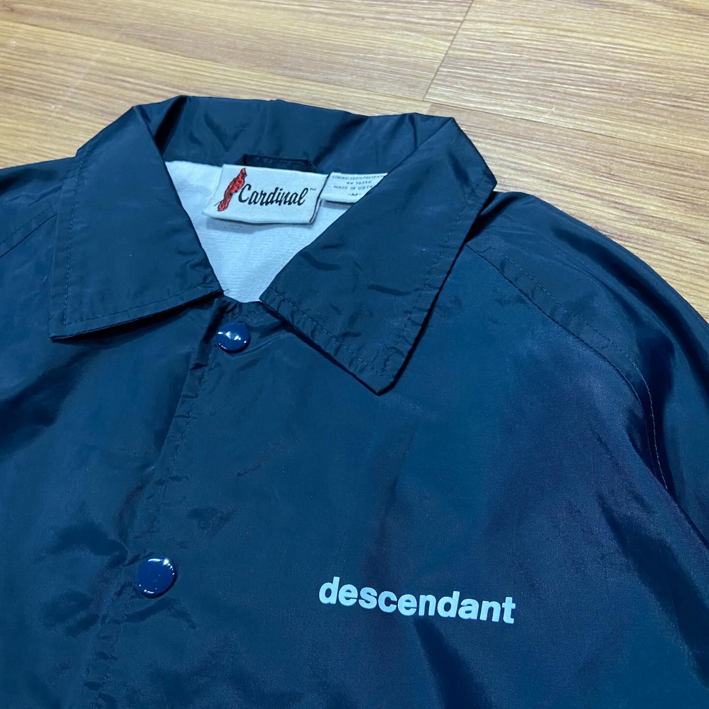 DESCENDANT SPY HOP COACH JACKET 🐳 Navy (Display Item)