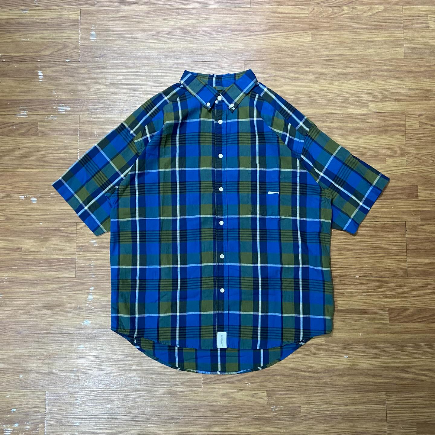 DESCENDANT HYANNIS 2 B.D SS SHIRT🐳 Blue (Display Item)