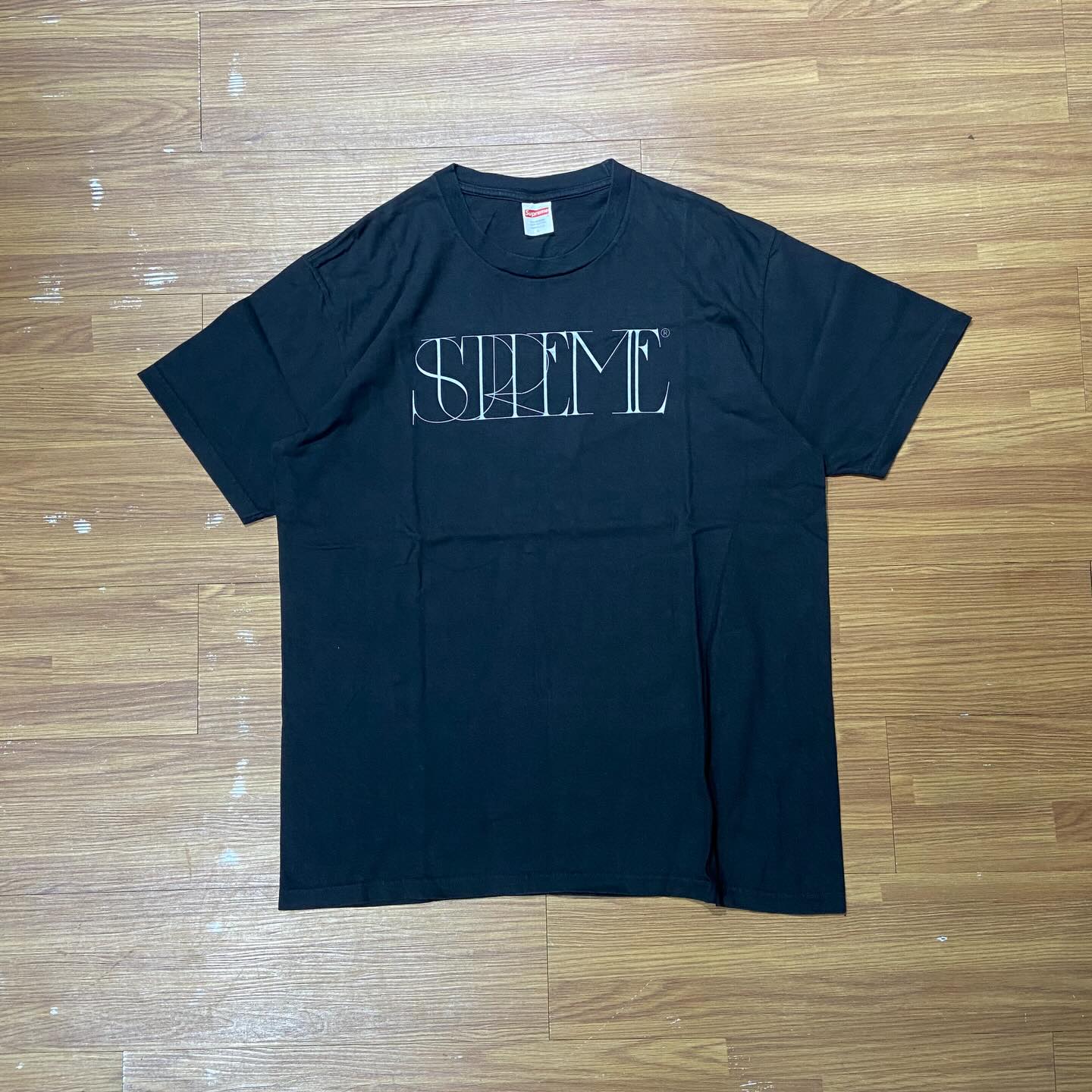 Supreme Trademark Tee Black (Used)