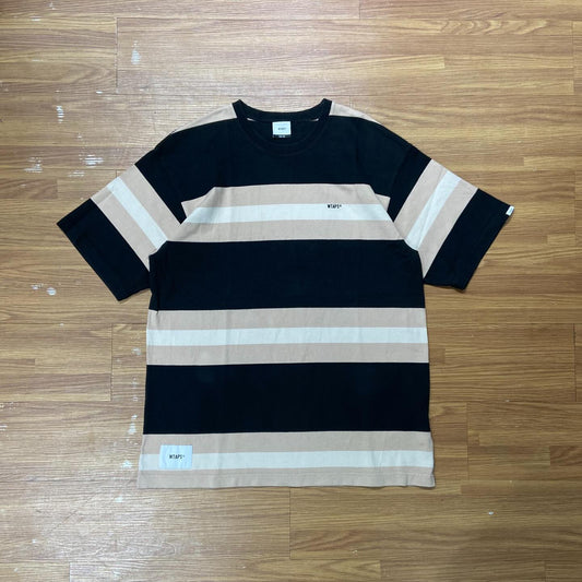 WTAPS VATOS SS / COTTON. TEE KNIT Black (Display Item)