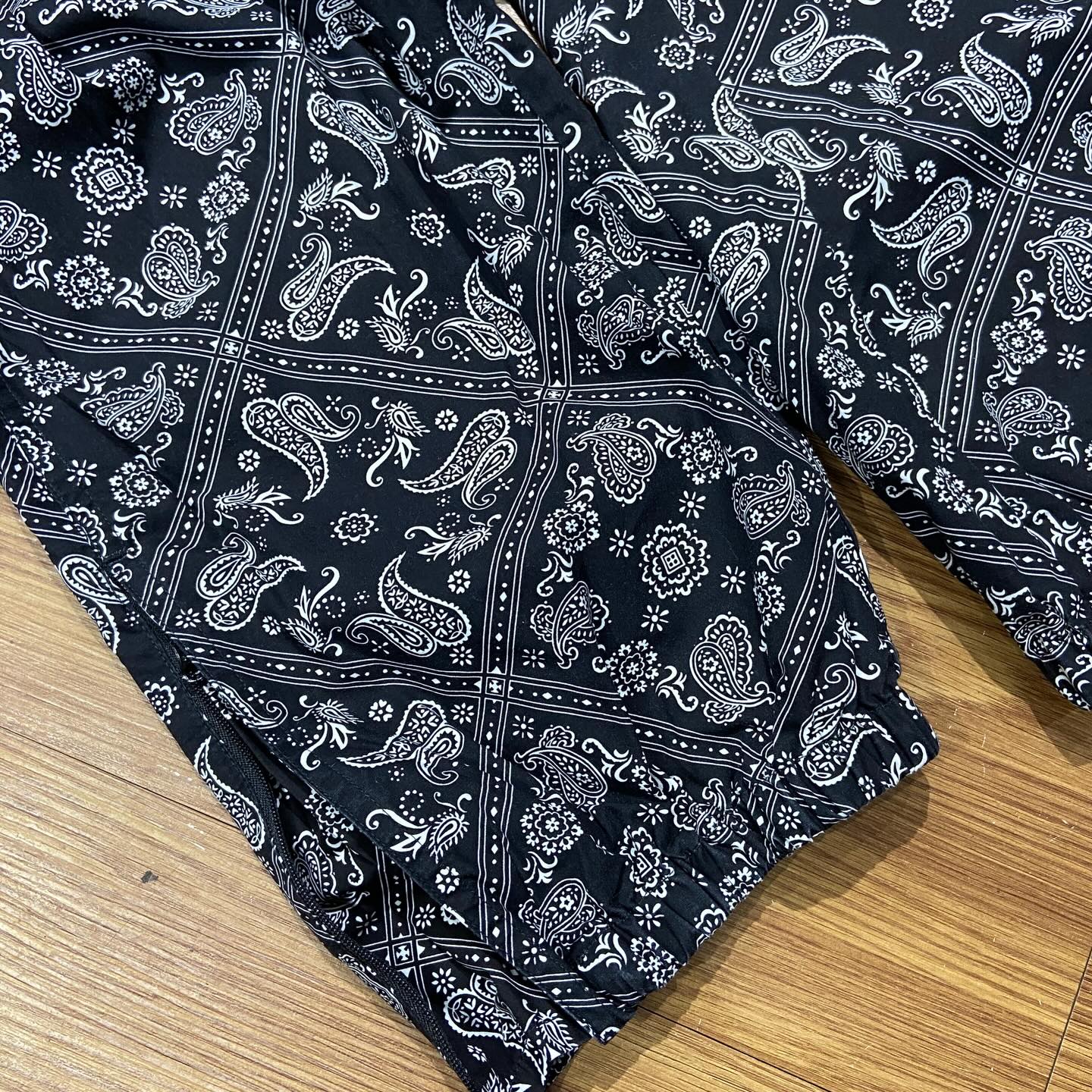 Supreme Bandana Track Pant Black (Used)