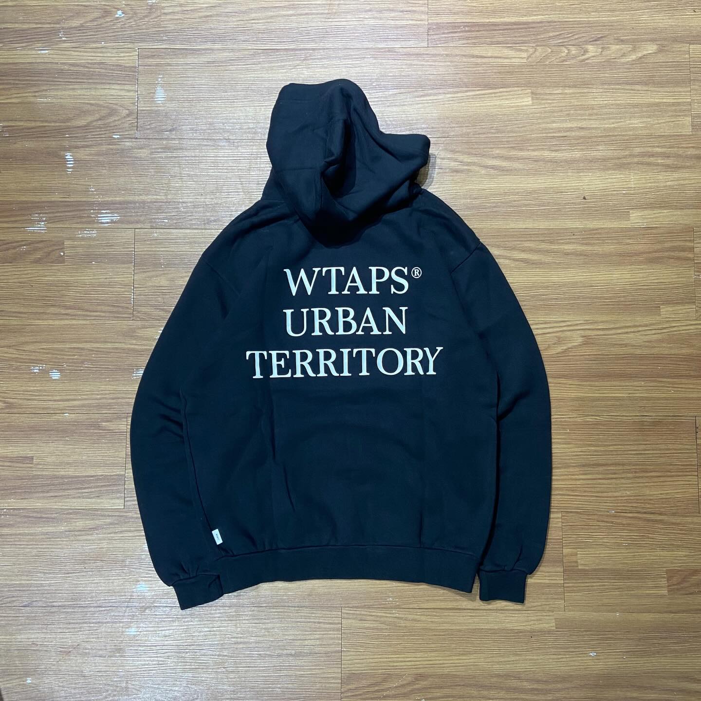 WTAPS URBAN TERRITORY / COTTON. HOODY Black