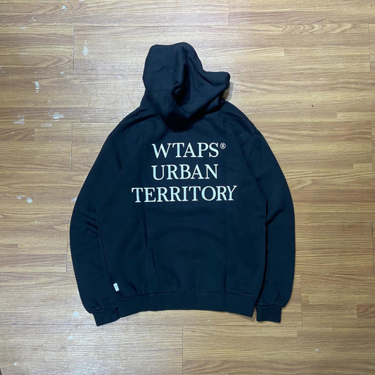 WTAPS URBAN TERRITORY / COTTON. HOODY Black