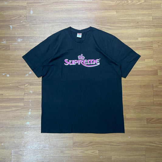 Supreme Crown Tee Black  (Used)