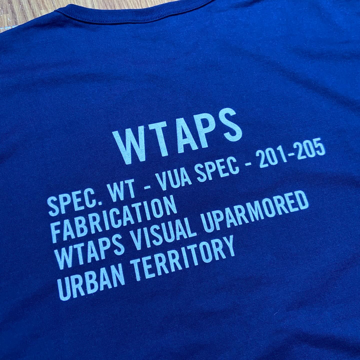 WTAPS ACADEMY SS / TEE. COPO Navy (Display Item)