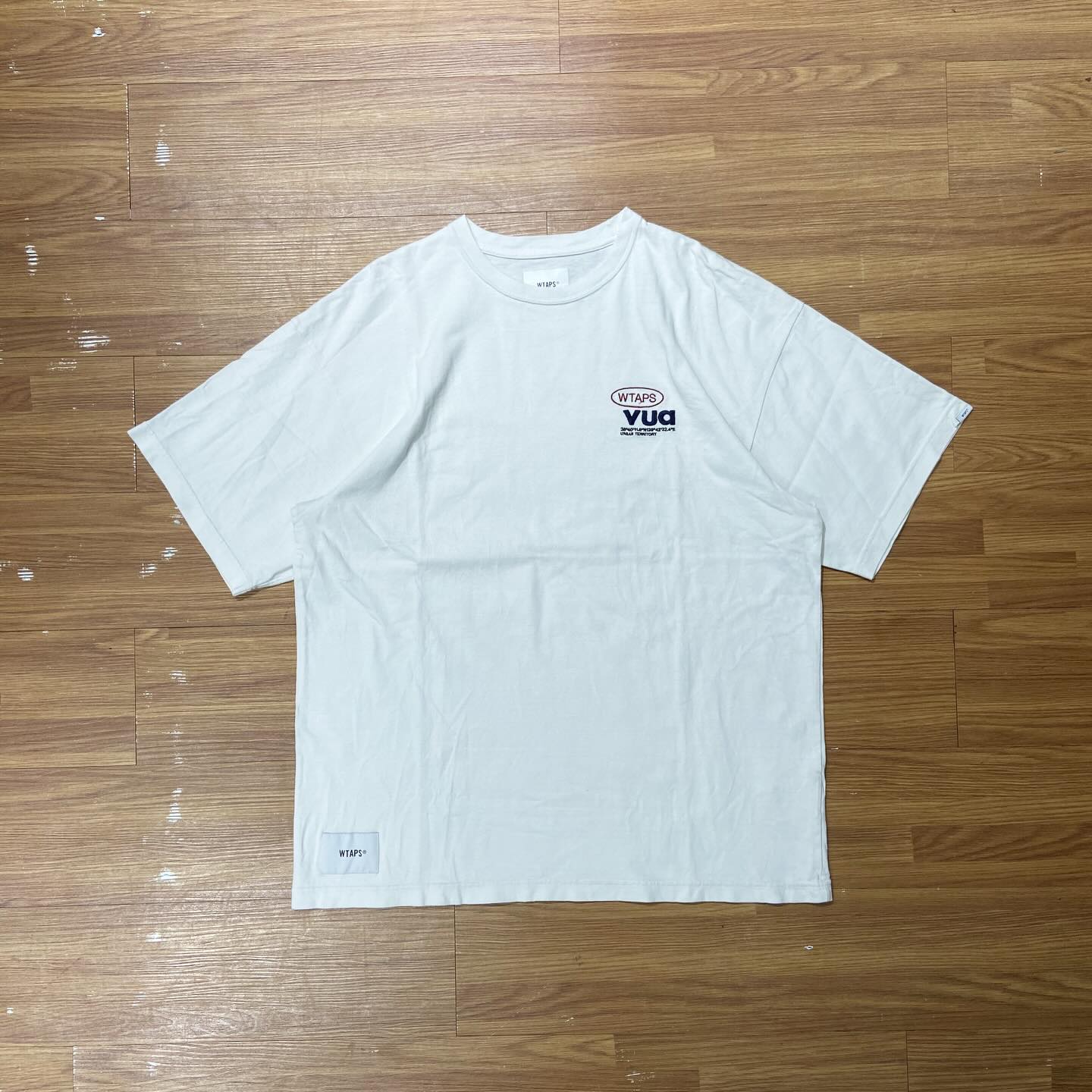 WTAPS CUT&SEWN ALL 02 SS / COTTON. PROJECT White (Display Item)