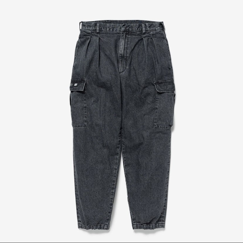 WTAPS MILT2301 TROUSERS / COTTON. DENIM Black Denim (Display Item)