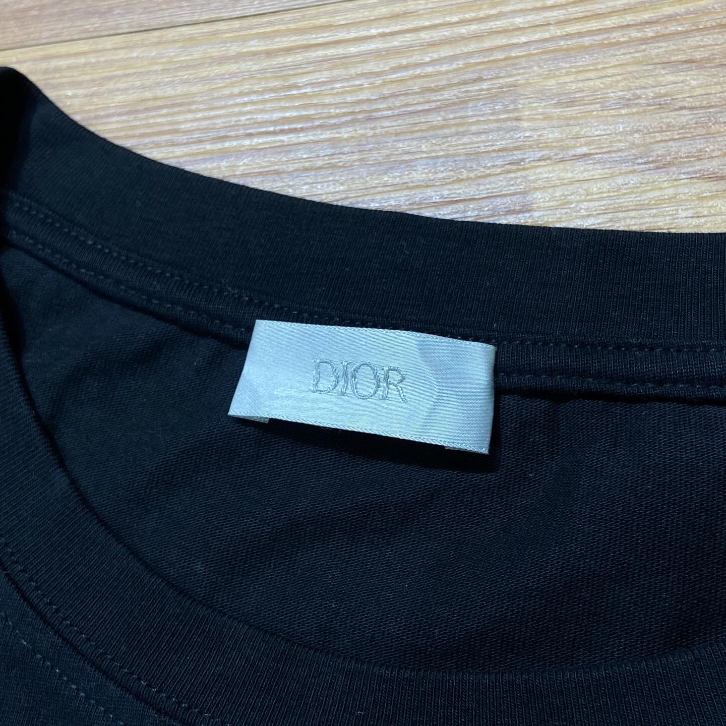 Christian Dior Pairs N2 Style Tee (Made in Italy) Black (Display Item)