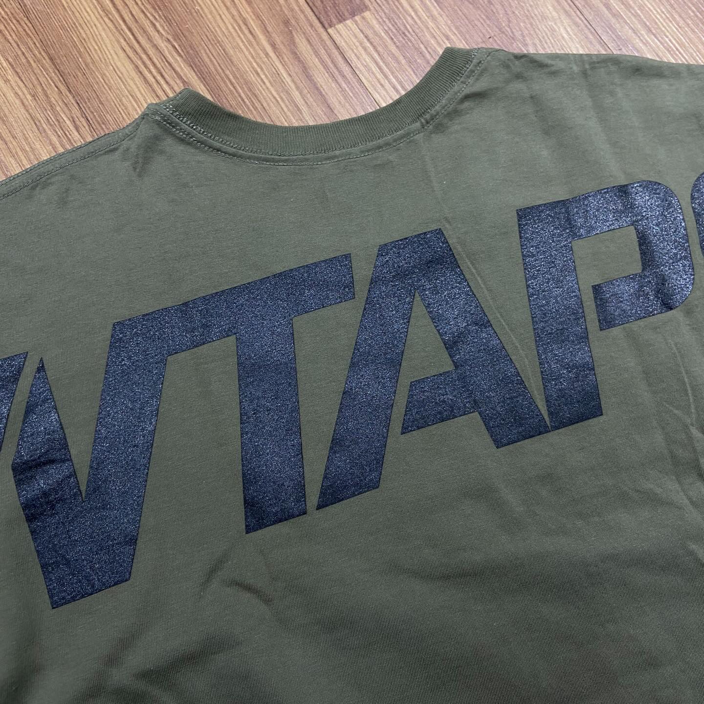WTAPS STENCIL SS / COTTON. TEE Olive (Display Item)