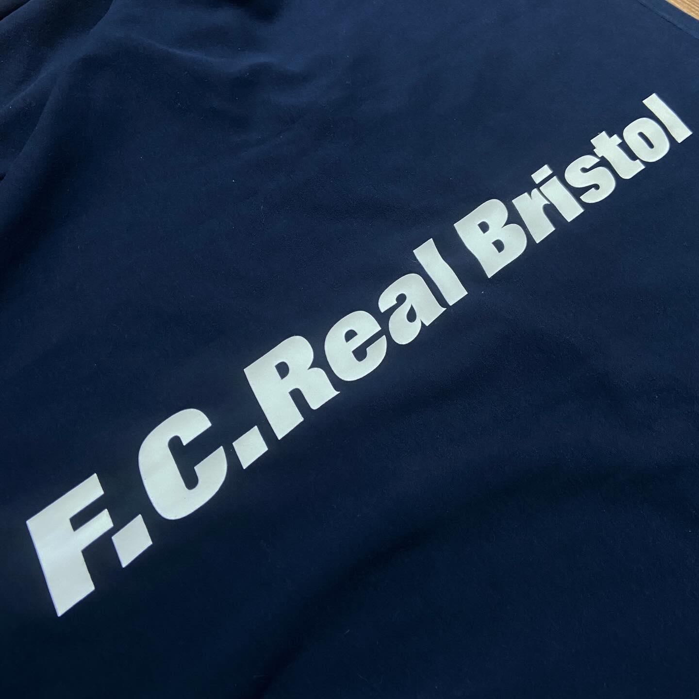 SOPH. x F.C. Real Bristol (FCRB) RELAX FIT HOODED FULL ZIP UP Navy (Display Item)
