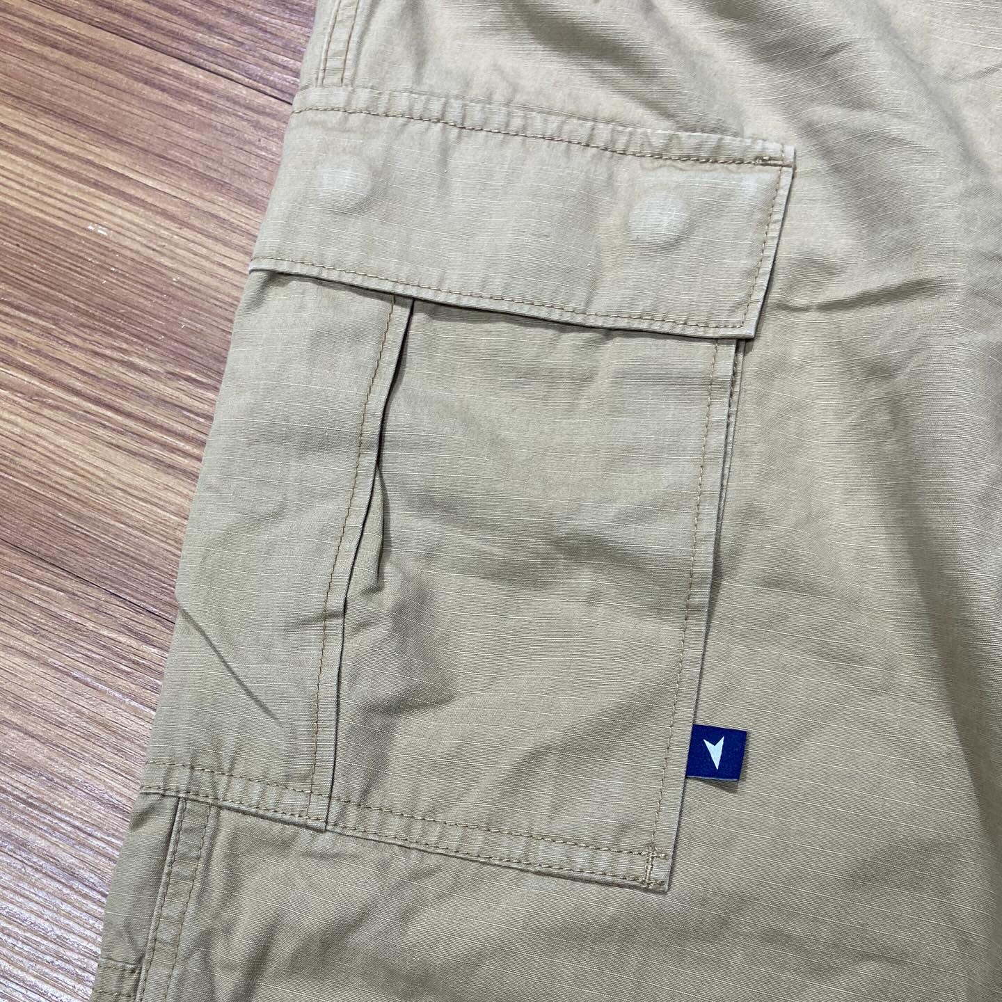 DESCENDANT BUSH RIPSTOP TROUSERS Khaki (Used)