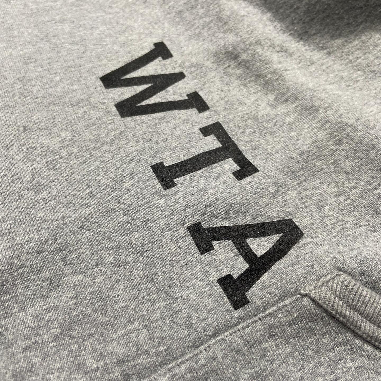 WTAPS DESIGN 01 HOODY / COTTON. SWEAT Grey (Display Item)