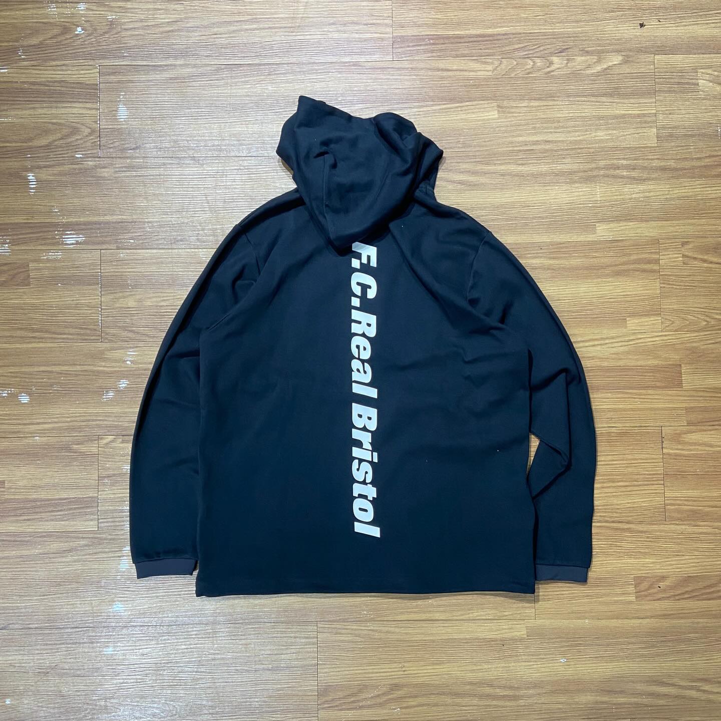 SOPH. x F.C. Real Bristol (FCRB) RELAX FIT HOODED FULL ZIP UP Black (Display Item)