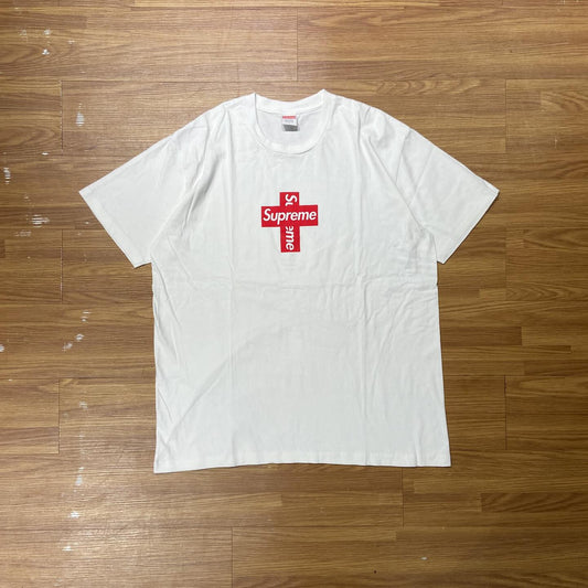Supreme Cross Box Tee White (Display Item)