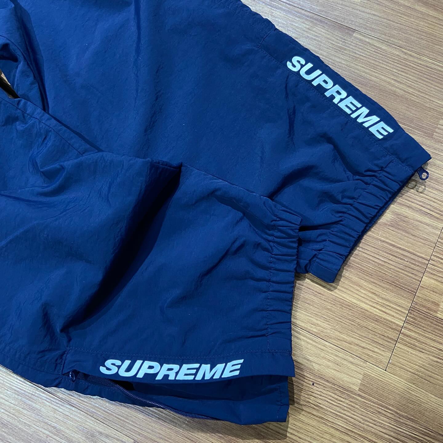 Supreme Warm Up Track Pant Navy (Used)