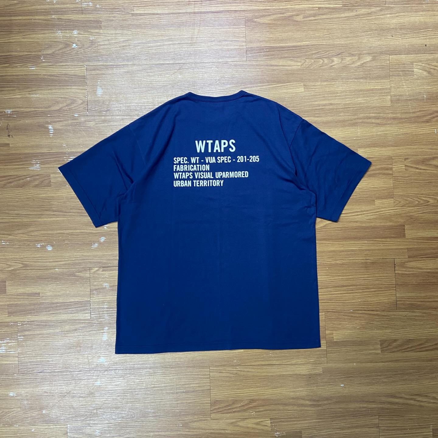 WTAPS ACADEMY SS / TEE. COPO Navy (Display Item)