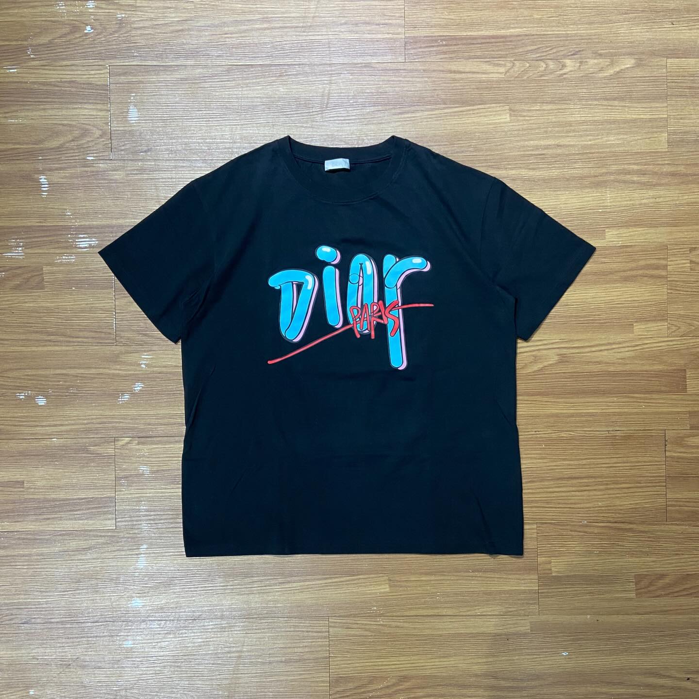 Christian Dior Pairs N2 Style Tee (Made in Italy) Black (Display Item)