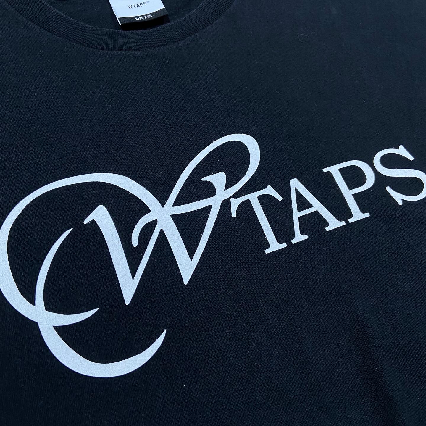 WTAPS WHIP SS / COTTON. TEE Black (Display Item)