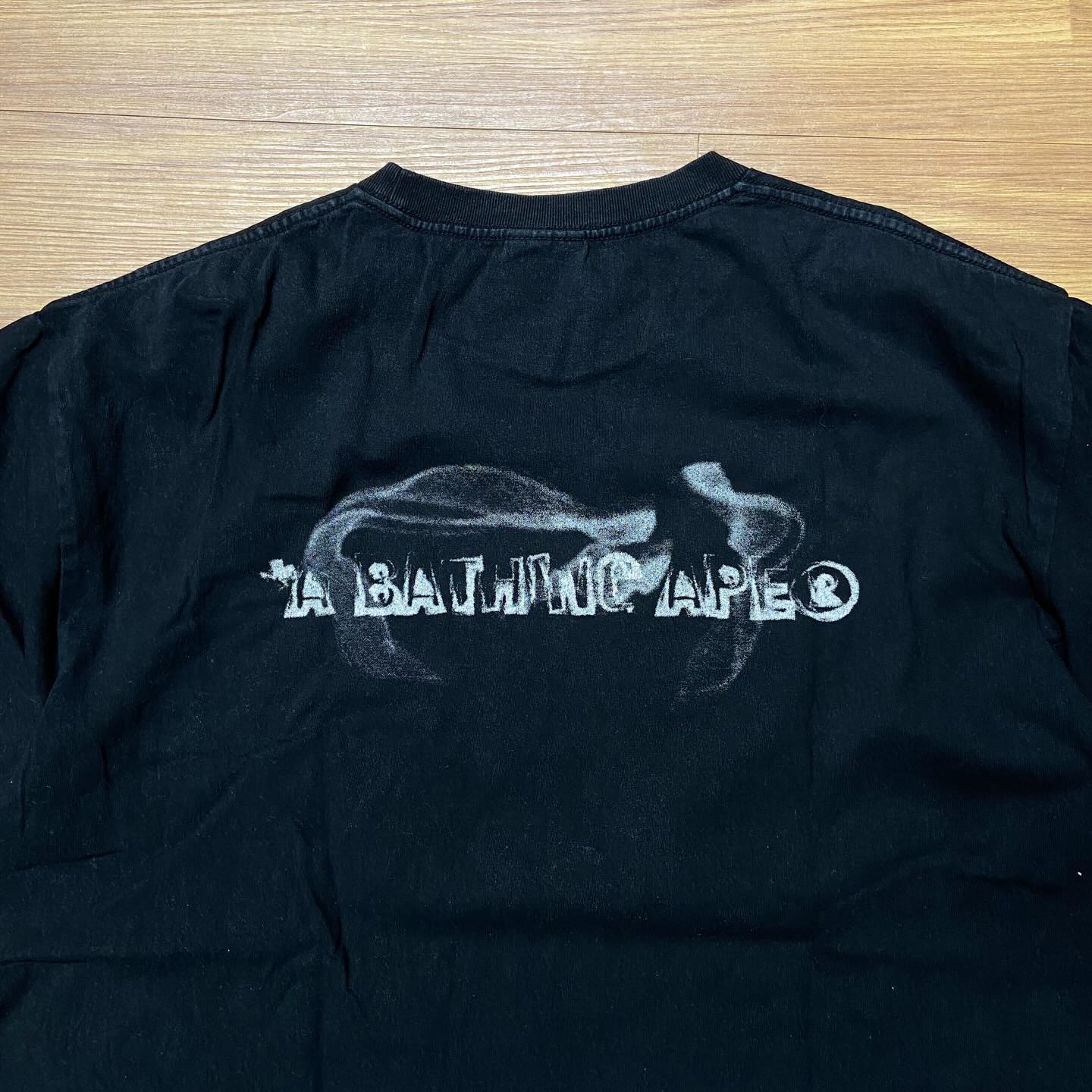 Bape Mosquito Coil Ape Head Tee Black (Used)
