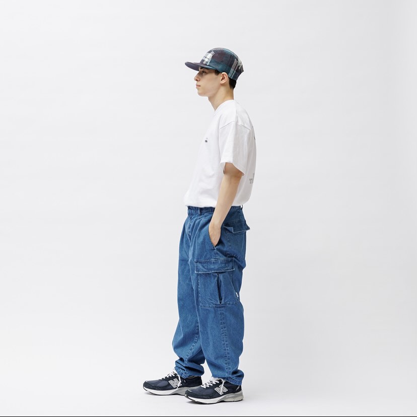 WTAPS MILT2301 TROUSERS / COTTON. DENIM Black Denim (Display Item)