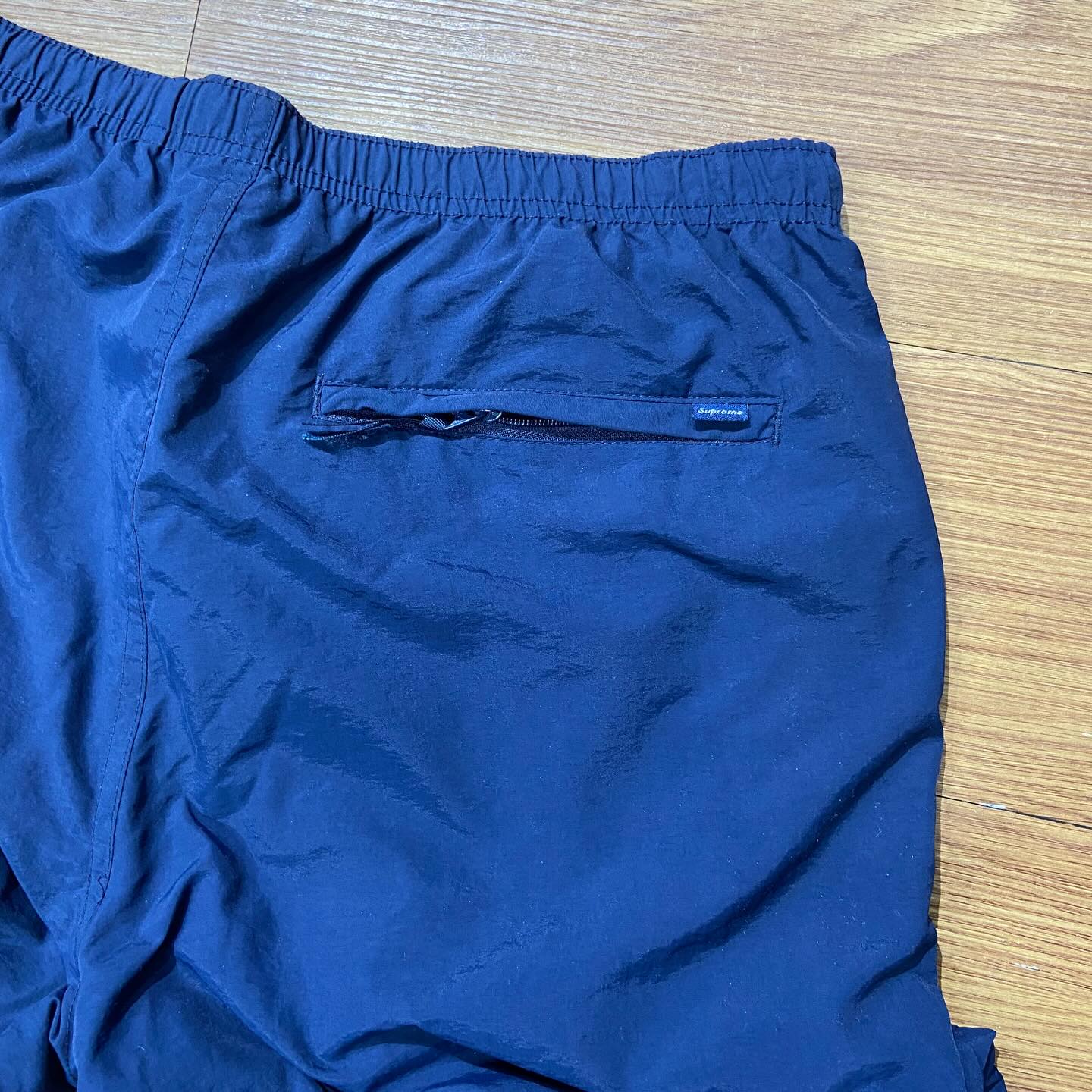 Supreme Warm Up Track Pant Navy (Used)