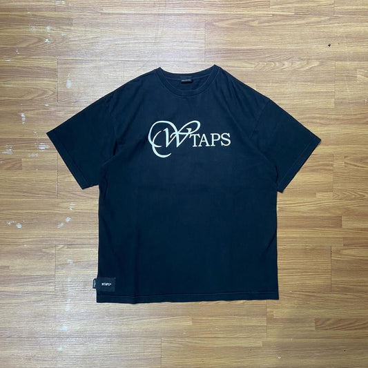 WTAPS WHIP SS / COTTON. TEE Black (Display Item)