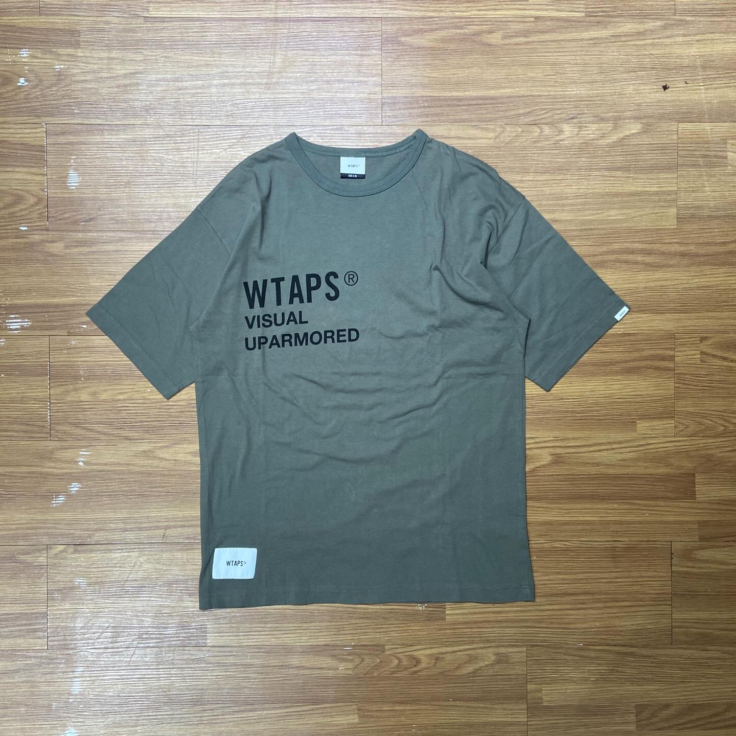 WTAPS PX SS / COTTON. TEE Olive Drab (Display Item)
