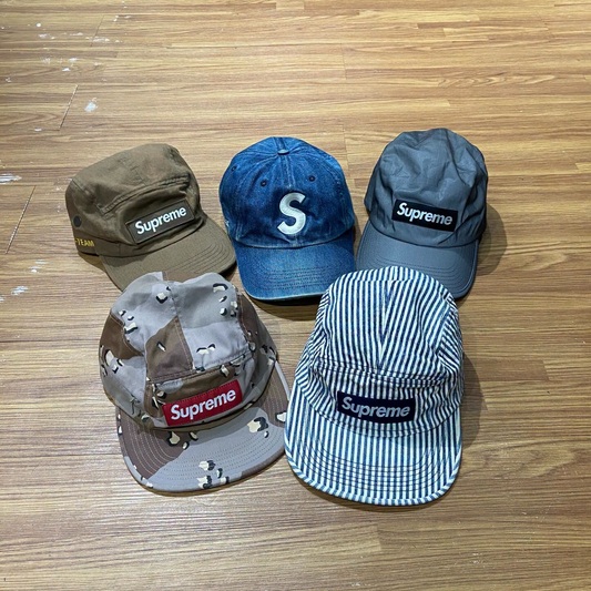 Supreme Box Logo Camp Cap / S Logo 6-Panel (Display Item)