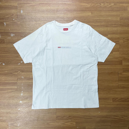 Supreme Property Label S/S Top White (Used)