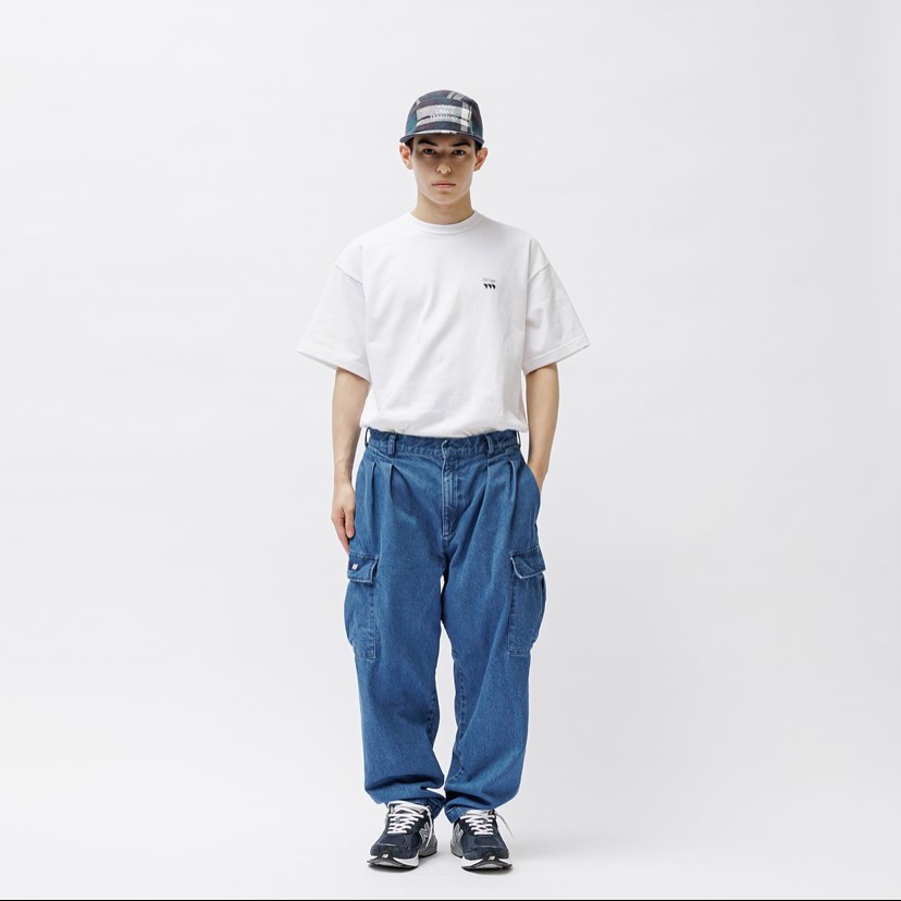 WTAPS MILT2301 TROUSERS / COTTON. DENIM Black Denim (Display Item)