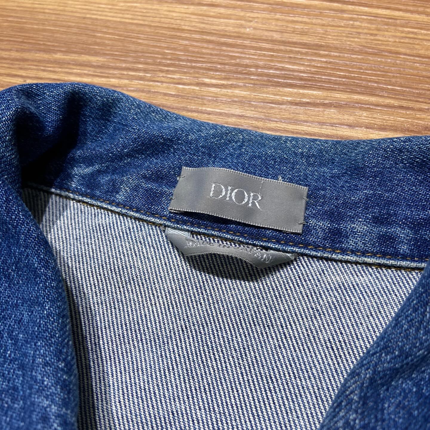 Christian Dior x Stussy Worldwide Denim Shirt (Made in Japan) Indigo (Display Item)