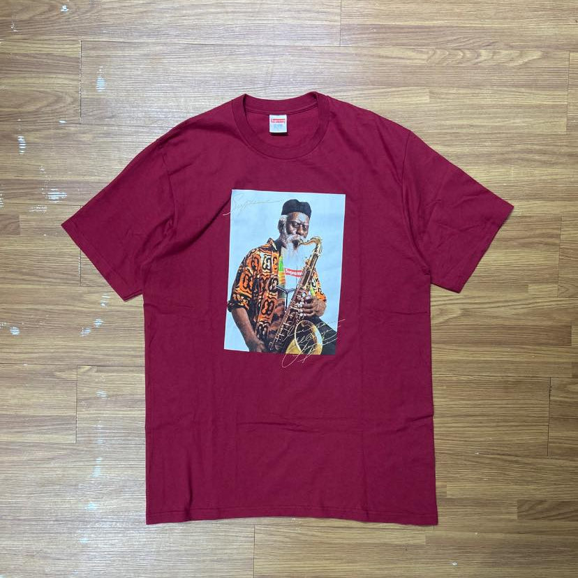 Supreme Pharoah Sanders Photo Tee  Cardinal