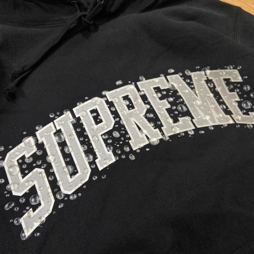 Supreme Water ARC Logo Hooded Sweatshirt (Made in Canada) Black (Display Item)