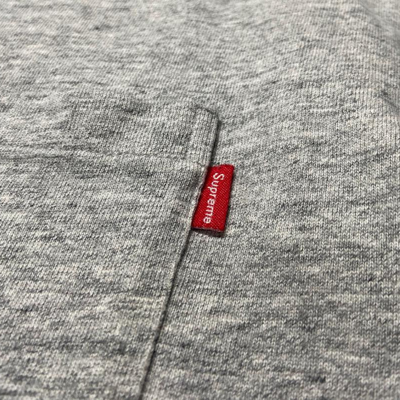 Supreme Pocket Tee SS  Heather Grey (Used)