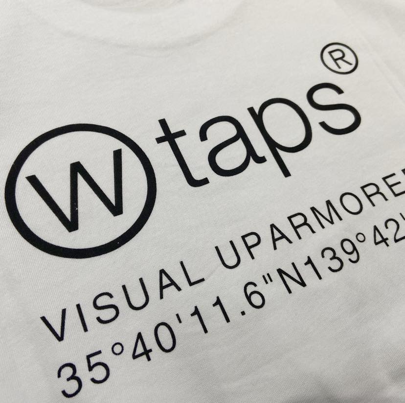 WTAPS OG SS / COTTON. TEE White  (Display Item)