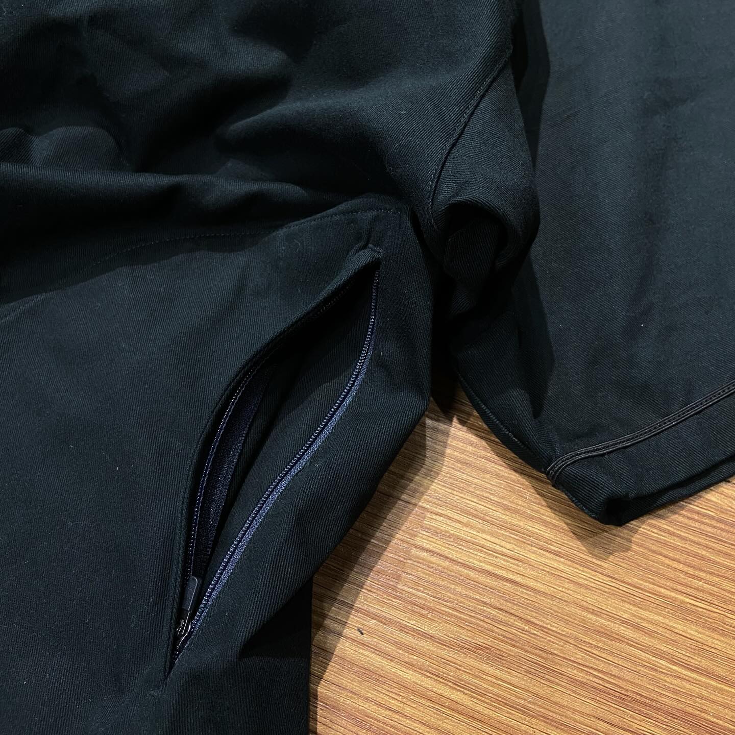 Needless 獅王無用 中式功夫鈕扣Baseball Shirt SS Black (Display Item)