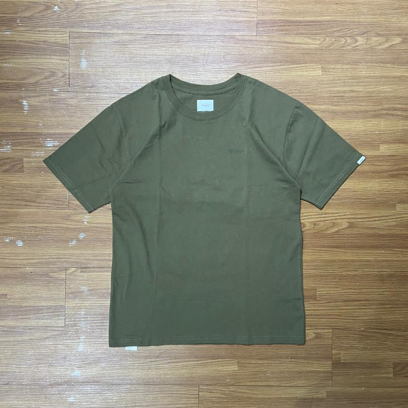 WTAPS 40% UPARMORED SS / COTTON. TEE (Made in Japan🇯🇵) Olive Drab (Display Item)