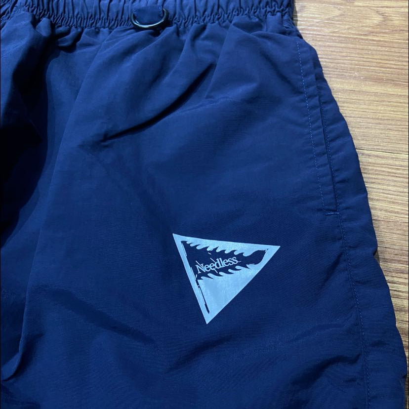 Needless 獅王無用 中式功夫 雲朵舞獅褲 Track Pant  Navy (Display Item)
