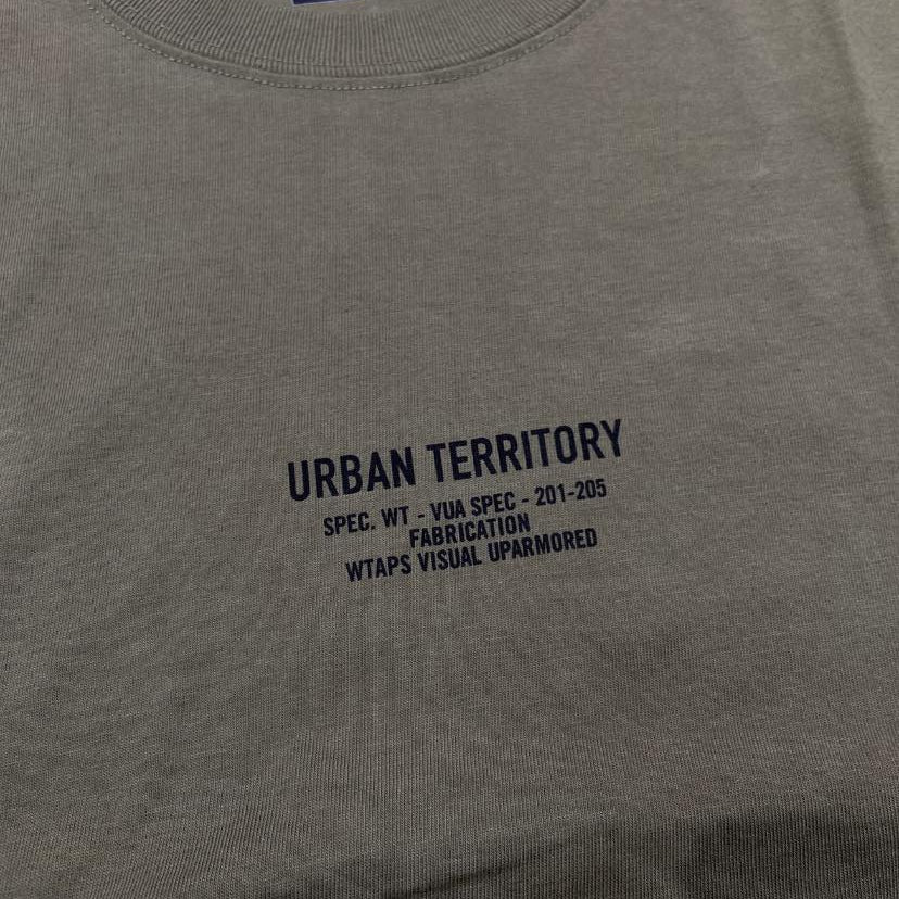 WTAPS FABRICATION SS / COTTON. TEE (Made in Japan🇯🇵) Olive Drab (Display Item)