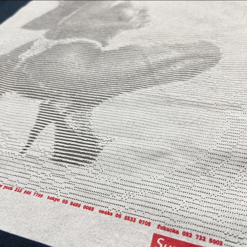 Supreme NYC Digi Tee Navy (Display Item)