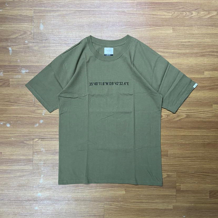 WTAPS GPS SS / COTTON. TEE (Made in Japan🇯🇵) Olive Drab (Display Item)