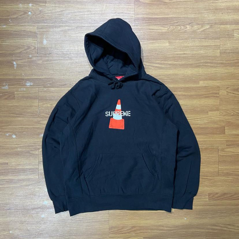 Supreme Cone Hooded Sweatshirt (Made in Canada) Black (Display Item)