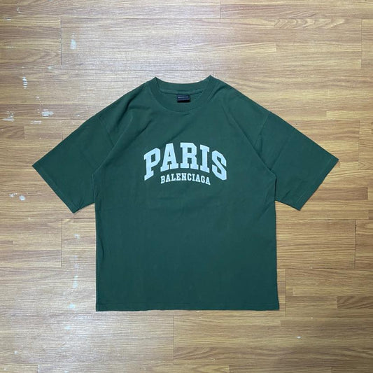 Balenciaga Paris ARC Tee (Made in Portugal) Green (Display Item)