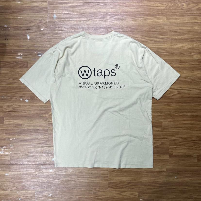 WTAPS OG SS / COTTON. TEE (Made in Japan🇯🇵) Beige (Display Item)