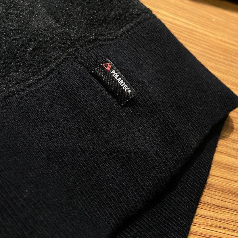 Supreme Polartec Small Box Crewneck Black (Display Item)