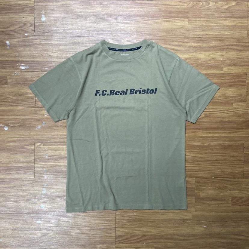 F.C.Real Bistrol (FCRB) Authentic Team Tee  Olive Drab (Display Item)