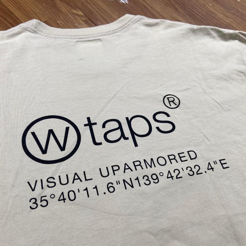 WTAPS OG SS / COTTON. TEE (Made in Japan🇯🇵) Beige (Display Item)