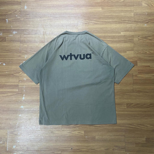 WTAPS INDUSTRY. DESIGN SS / TEE. COPO (Made in Japan🇯🇵) Olive Drab (Used)